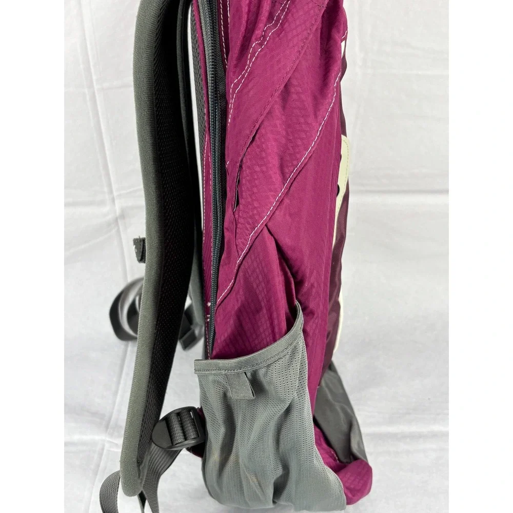 CamelBak DayStar 18 Cycling Backpack Purple Gray Ergonomic Hiking Bag FF